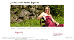 Desktop Screenshot of joellemorris.com